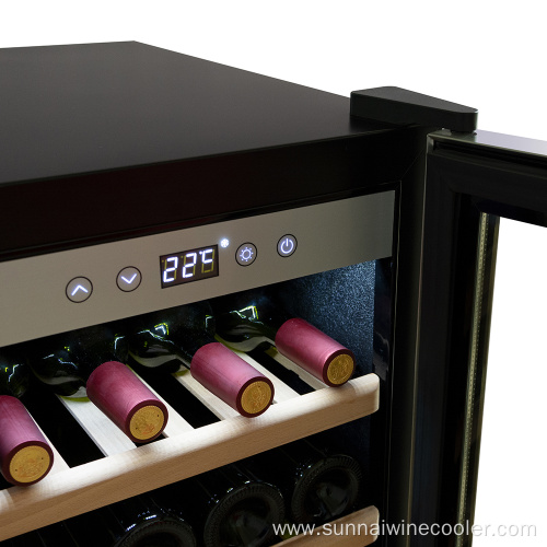 CB/CE/ROHS 24 Bottles Cooler Wine Cellar Refrigerator